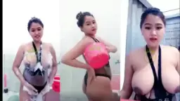 Wiwin Si Toket Gede Lagi Mandi Bikin Greget