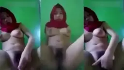 Jilbab Merah Bergairah Menggoda, Rindu Diraba Dan Ditaklukkan