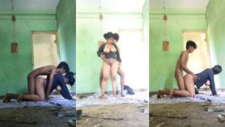 Pasangan Telugu Tak Menikah Bercinta Dengan Posisi Doggy Style