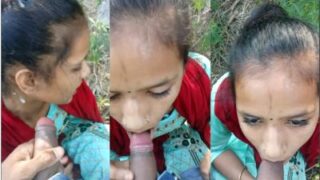 Punjaban Mengisap Kontol Di Alam Terbuka