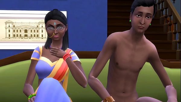 Ibu Tiri India Menggoda Anak Tirinya Dengan Uang Untuk Bercinta
