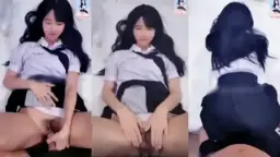 Menggairahkan Cewek Chindo Cantik Yang Masih Di Bangku Smp
