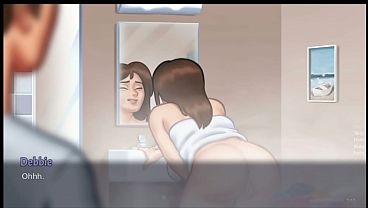 Ibu Tiri Memantau Perkembangan Yang Menggoda