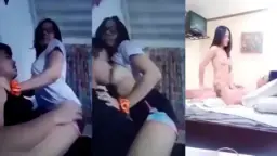 Nekat Main Ganas Sama Adik Tiri Di Kasur Rumah
