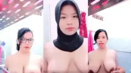 Putri Fatikah Ukhti Berhijab Hitam Yang Menggoda