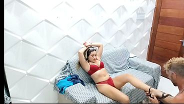 Ibu Mertuaku Yang Masih Muda Sendirian Di Rumah, Haus Banget. Begitu Aku Datang, Langsung Aja Dia Bujuk Aku Buat Ngentot Memek Sempitnya Sampai Aku Crot Di Dalem. Vagninho E Vivi Capetinha.