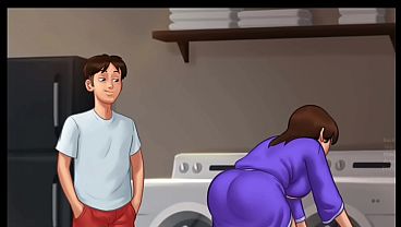 Malam Musim Panas Penuh Rahasia [v21.0.0] | Ibu Tiri Diam-diam Mengintip, Nafsu Terbangun (18+) | Novel Visual Penuh Gairah