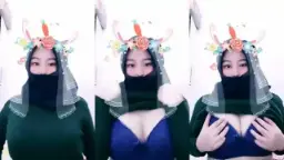 Jilbab Hijau Ukhti Fira, Siap Digoyang Di Atas Pangkuan