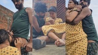 Mms Mesum Pasangan Lucknow Di Teras Terbuka, Crot Mereka Nggak Tahan Panas
